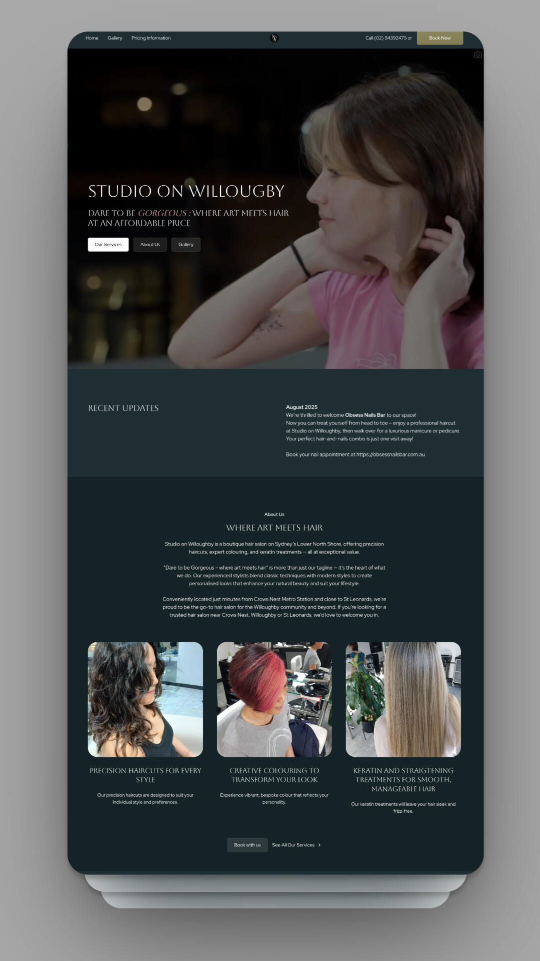 Studio on Willoughby created by Seedwell Co
