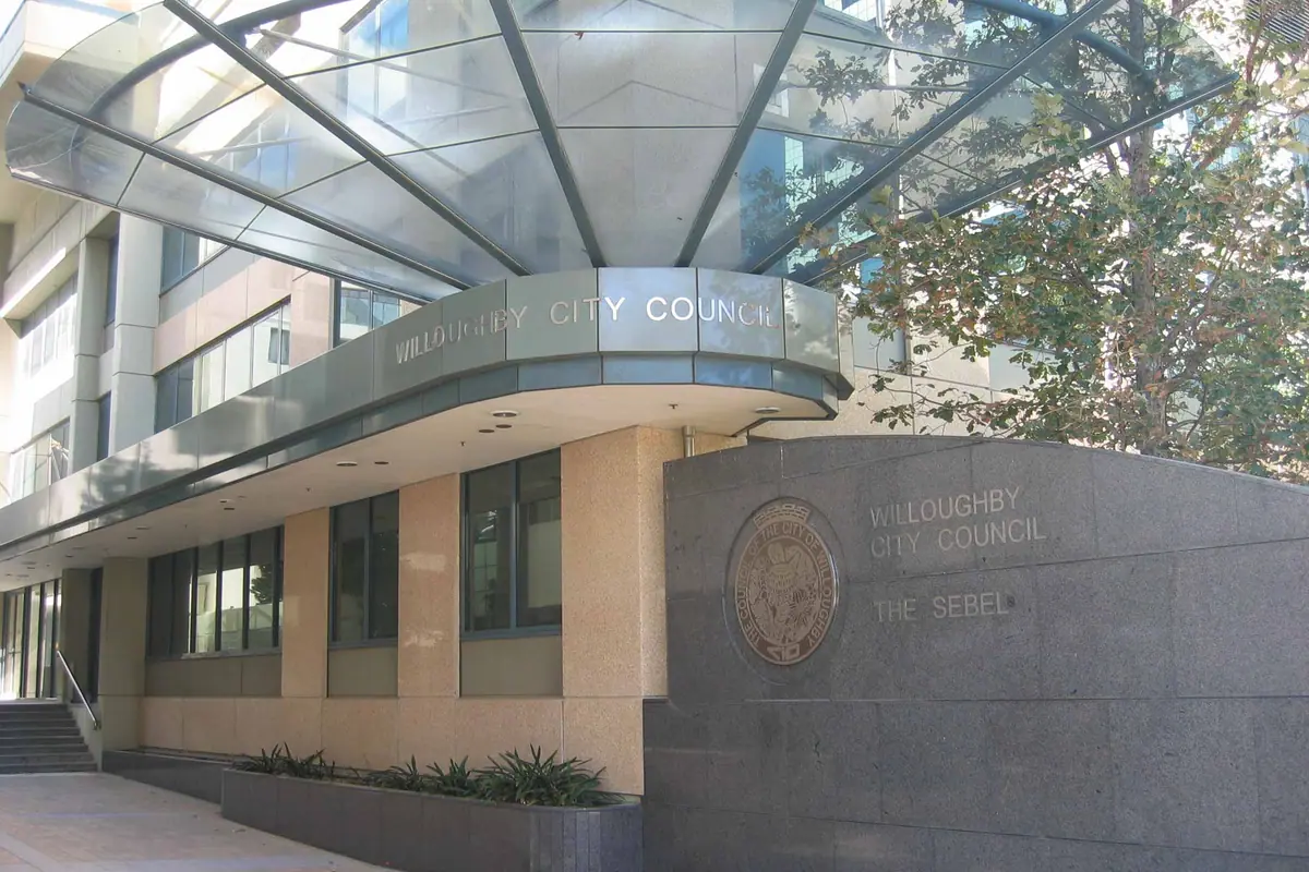 Willoughby City civic centre in the heart of the suburb